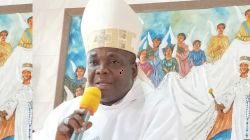 Bishop Emmanuel Badejo during Mass at Our Lady of Assumption Cathedral of Nigeria’s Oyo Diocese. / Facebook Page/Diocese of Oyo