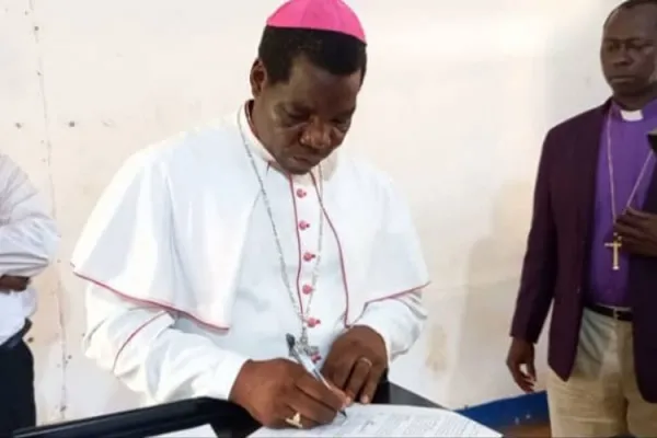 Bishop Edward Hiiboro Kussala of South Sudan’s Tombura-Yambio Diocese/ Credit: Tombura-Yambio Diocese