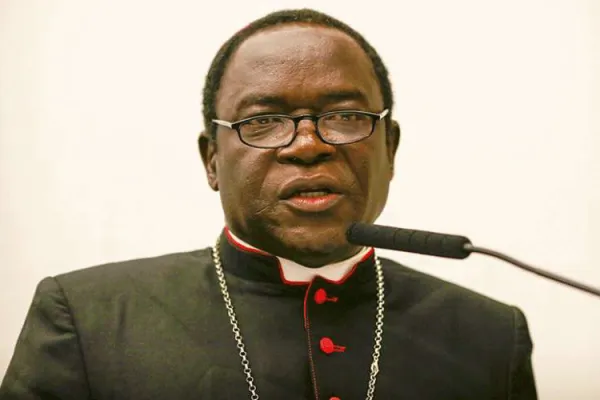 Bishop Matthew Hassan Kukah of Nigeria's Sokoto diocese who has expressed his rejection of the proposed bill by Nigerian legislators to regular the engagement with social media