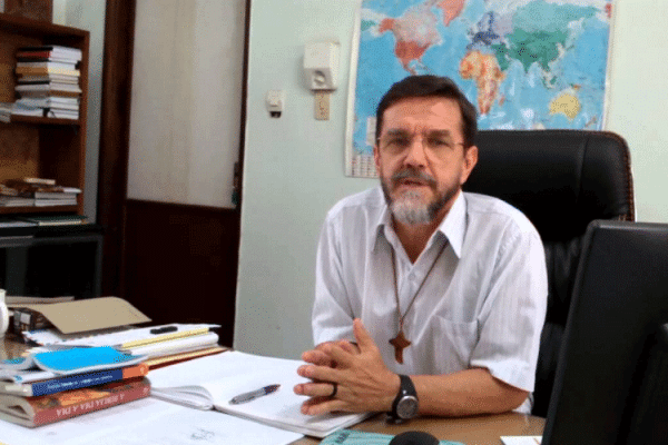 Bishop Luiz Fernando Lisboa of Pemba Diocese within the Province of Cabo Delgado in Mozambique.