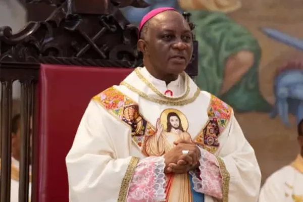 Archbishop Alfred Adewale Martins of Nigeria's Lagos Archdiocese. Credit: Courtesy Photo