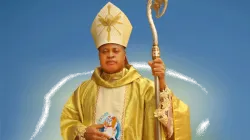 Bishop Peter Ebere Okpaleke, pioneer Bishop of the Diocese of Ekwulobia in Nigeria installed Wednesday, April 29, 2020. / Diocese of Ekwolobia