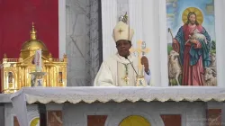 Bishop Godfrey Onah of Nigeria's Nsukka Diocese during the Holy Mass on the Solemnity of the Ascension 13 May 2021. Credit: Nsukka Diocese / Nsukka Diocese