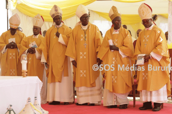 Members of the Conference of Catholic Bishops of Burundi (CECAB). / SOS Media Burundi