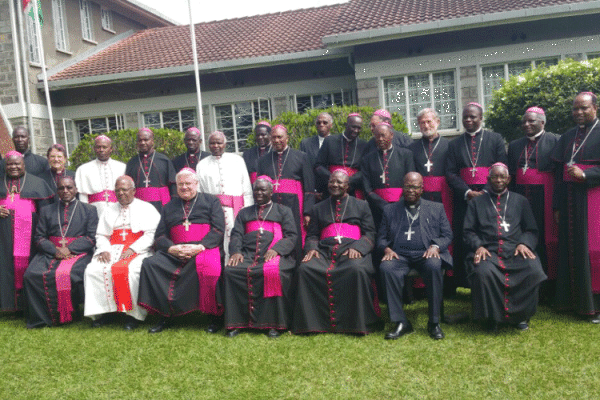 Members of the Kenya Conference of Catholic Bishops (KCCB).