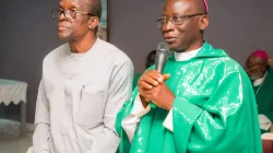 Bishop Matthew Kwasi Gyamfi and Honourable Alban S. K. Bagbin, Speaker of Ghana’s Parliament. Credit: Catholic Trends