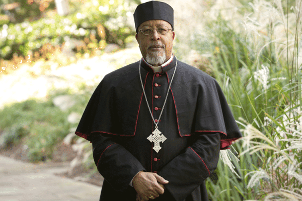 Berhaneyesus Cardinal Souraphiel, Archbishop of Addis Abeba (Ethiopian), Ethiopia.