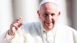 Pope Francis in St. Peter's Square Oct. 2, 2019. / Daniel Ibáñez/CNA.