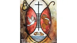 Coat of arms of the Bishop-elect o South Sudan's Rumbek Diocese. Credit: Courtesy Photo