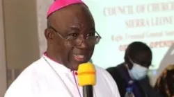 Archbishop Edward Tamba Charles of the Catholic Archdiocese of Freetown in Sierra Leone. Credit: Fr. Peter Konteh