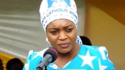 Screen grab of CS Susan Nakhumicha of Kenya's Ministry of Health during the Blessing and opening of St. John's Mission Hospital in the Catholic Diocese of Kitale. Credit: Capuchin TV