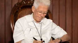 Maurice Cardinal Piat, Bishop Emeritus of Port-Louis in Mauritius. Credit: Port Louis Diocese