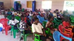 Youth attending the three-day retreat which the Eastern Deanery of the Catholic Diocese of Rumbek (CDOR) organized. Credit: Fr. Justin Ngbo