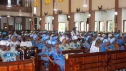 A section of members of the Accra Archdiocesan chapter of the World Union of Catholic Women (WUCWO) at the celebration