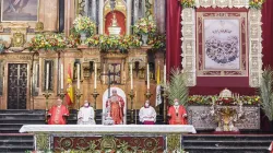 The beatification Mass of Fr. Juan Elías Medina and 126 companions in the Mosque-Cathedral of Córdoba in Córdoba, Spain, Oct. 16, 2021. Diocese of Córdoba.