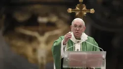 Pope Francis conferred on Catholics the lay ministries of catechist and lector at a Mass for the Sunday of the Word of God on Jan. 23, 2022. Vatican Media