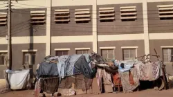 A camp for internally Displaced Persons in Sudan.