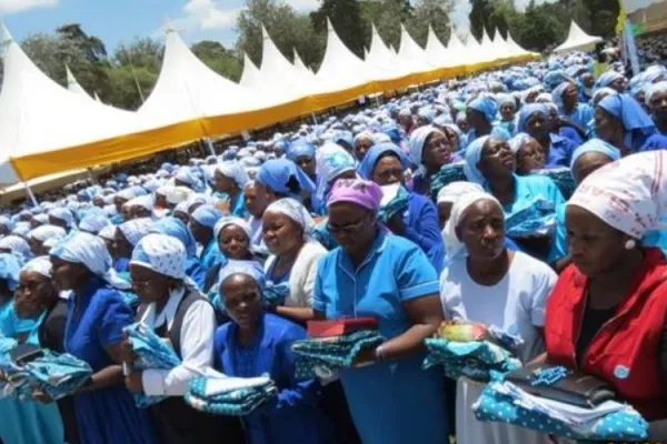 Members of the Catholic Women Association (CWA) Kenya. Credit: Archdiocese of Nairobi