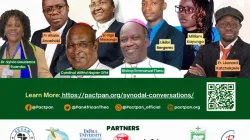 A poster announcing the series of online conversations bringing together African theologians, priests, and religious, as well as laity in Africa. Credit: PACTPAN