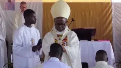Archbishop Inácio Saúre of Mozambique’s Catholic Archdiocese Nampula during the 22 June 2024 Priestly Ordination. Credit: Catholic Archdiocese Nampula