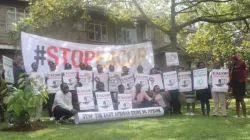 Some of the environmentalists campaigning against EACOP during the Friday, 26 July 2024 workshop at Franciscan Family Centre, Nairobi. Credit: ACI Africa