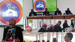 Archbishop José Manuel Imbamba during the opening ceremony of the Plenary Assembly of the Bishops' Conference of Angola and São Tomé and Príncipe (CEAST). Credit: ACI Africa