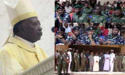 Bishop Philip Davou Dung of Shendam Diocese addresses Military, Paramilitary, and Police Chaplains in Nigeria