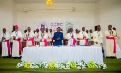 Members of the Ghana Catholic Bishops Conference (GCBC). Credit: GCBC