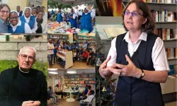 Members of the Pious Society of the Daughters of St. Paul (FSP/Pauline Sisters) in Angola celebrate the Death Anniversary of their Founder, Blessed James Alberione.