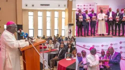 Archbishop Philip Anyolo Subira of Kenya’s Catholic Archdiocese of Nairobi (ADN) during the launch of the Caritas Nairobi 2024-2028 Strategic Plan. Credit: Catholic Archdiocese of Nairobi (ADN)