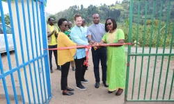 Official inauguration of the Rwabageni Nurturing Care Hub. Credit: Caritas Rwanda