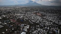 Eruption of the volcanic Mount Nyirangongo on the eastern frontier of the the Republic of the Congo.Credit: Aid to the Church in Need (ACN)