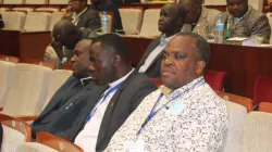 Dr. Emmanuel Aliba Kiiza lisitening to a presentation during the 20th Plenary Assembly of the Association of Member Episcopal Conferences in Eastern Africa (AMECEA) in Dar es Salaam, Tanzania. Credit: ACI Africa