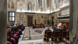 Pope Francis meets with members of the Vatican’s Dicastery for the Doctrine of the Faith (DDF) on Friday, Jan. 26, 2024. / Credit: Vatican Media