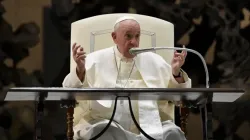 Pope Francis speaking to seminarians at the Vatican, Oct. 26, 2022 | Vatican media