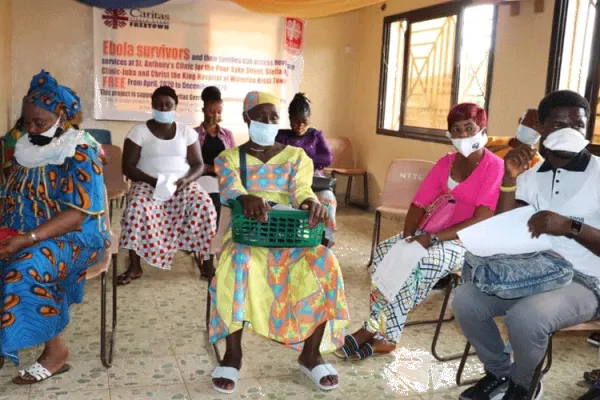 Some Ebola survivors in Sierra Leone beneficiaries of different business ventures set up by Caritas Freetown. / Caritas Freetown