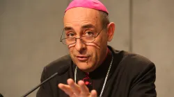 Cardinal Víctor Manuel Fernández, pictured here in 2014, took up his new post as prefect of the Dicastery for the Doctrine of the Faith in September 2023. / Credit: Daniel Ibanez/CNA