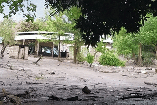 Flash floods destroy properties in Chesogon, Elgeyo-Marakwet County, on April 18, 2020. / Courtesy