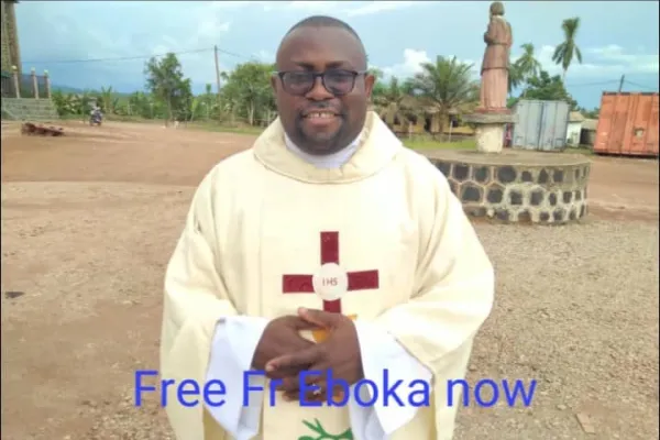 Fr. Christopher Eboka who was kidnapped May 22 in Cameroon's Mamfe Diocese. Credit: Courtesy Photo