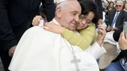 Pope Francis during the weekly general audience at St. Peter's Square on Oct. 9, 2024. / Credit: Vatican Media