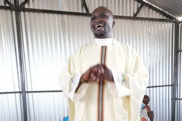 Fr Michael Mutai, a Clergy of Kenya's Eldoret Diocese, serving as Parish Priest of Good Shepherd Kakuma of Lodwar Diocese in Kenya. / Courtesy photo
