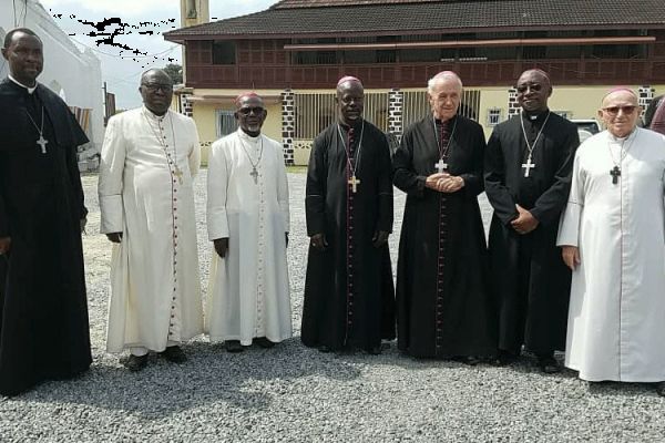 Members of the Episcopal Conference of Gabon.