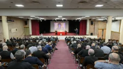 Pope Francis meets with priests of the Diocese of Rome at the Salesian Pontifical University on June 11, 2024. / Credit: Vatican Media