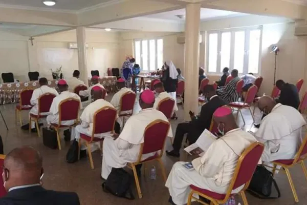 Members of of the Ghana Catholic Bishops Conference (GCBC) and Christian Council of Ghana (CCG) during their annual joint meeting at the Saint James Catholic Church, Osu, Accra. Credit: GCBC