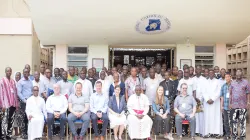 Resource Persons and Participants at the first ever international Church Management Training Workshop for Ghanaian Financial Administrators from various Archdioceses and Dioceses, Representatives of Religious Congregations and some Lay Leaders from February 25 to 28, 2020. / DEPSOCOM, NCS, ACCRA