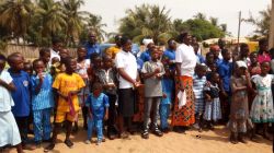 Some of the faithful of the Our Lady of Lourdes Church at Tetekope in the Keta-Akatsi Diocese, Ghana during the launch of the Church’s 25th Anniversary on Sunday, January 12, 2020. / Cephas Afornu