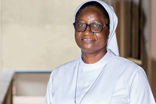 Sr. Regina Ignatia Aflah, HDR, the Co-ordinator for Human Rights
and Justice of Caritas Ghana. / Damian Avevor