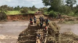 Cyclone Gombe in Mozambique. Credit: Vatican Media