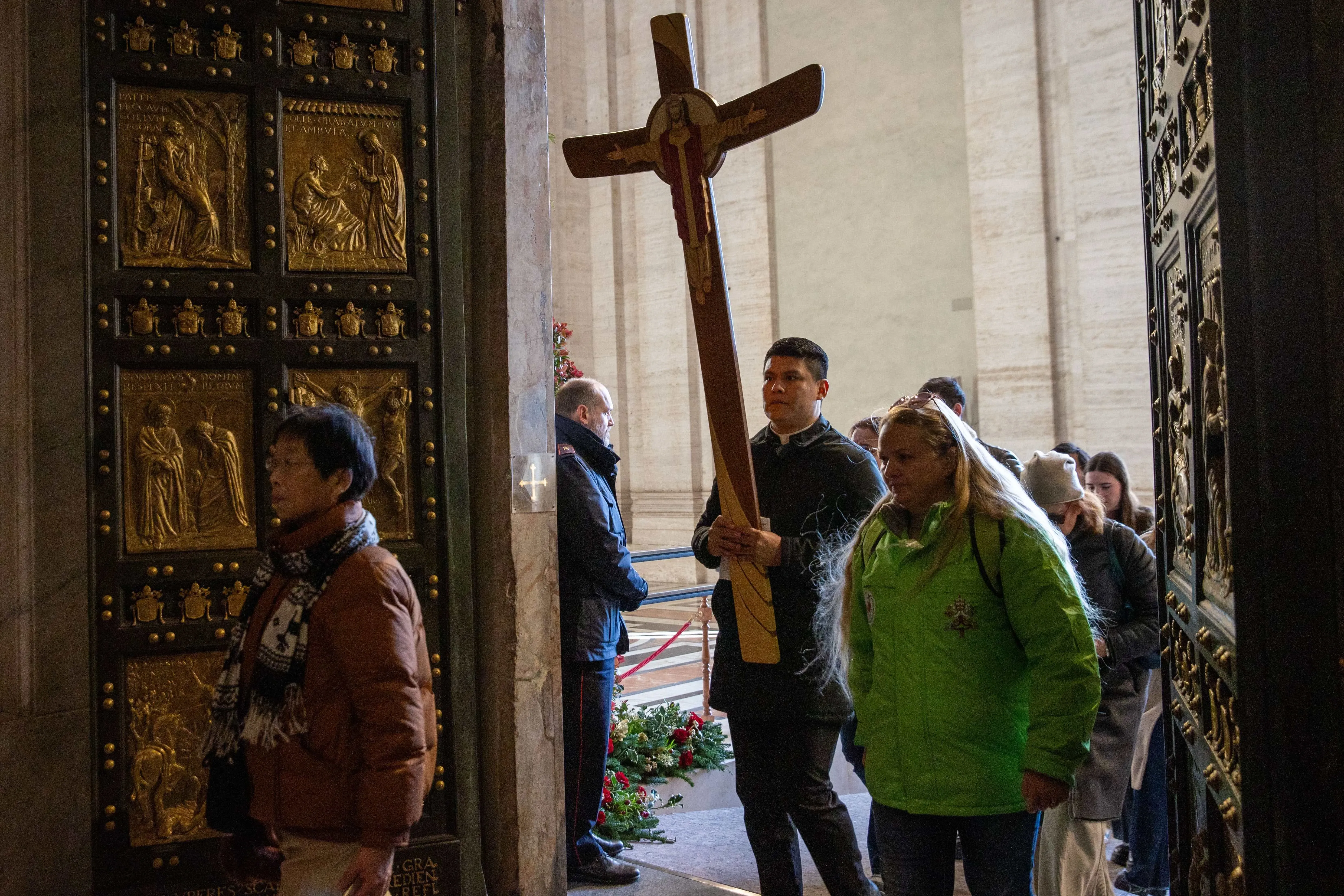 First wave of Holy Door pilgrims