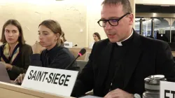 The Secretary of the Holy See Delegation to the U.N. Geneva, Msgr. Mauro Cionini / Ignatius Takura Mugwagwa/EWTN Deutschland